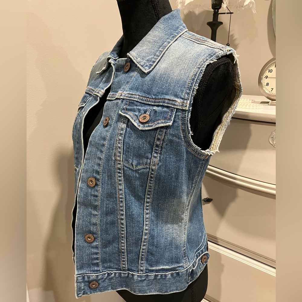 Denim vest